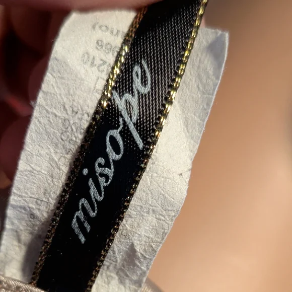 Black Dress with Gold Top+Button Details - Picture 5 of 6